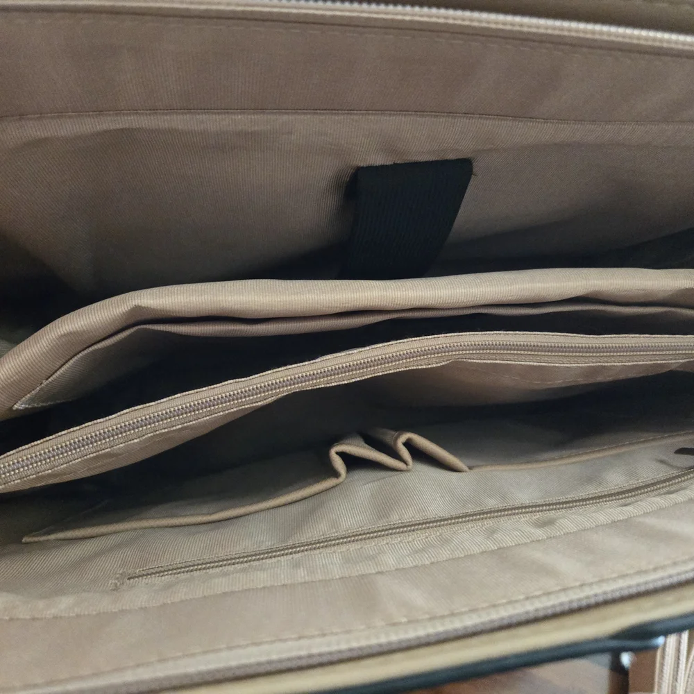 Large Tote Shoulder Bag Work Travel Purse Laptop Carry All Weekender Classy - Picture 9 of 16